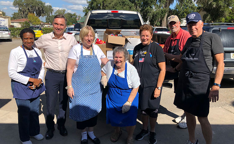 Photo from Annual Food Drive for Wildwood Soup Kitchen 2019
